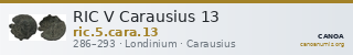 RIC V Carausius 13 — CANOA