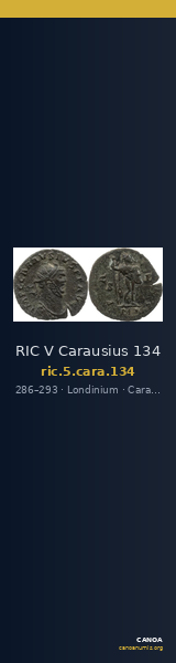 RIC V Carausius 134 — CANOA