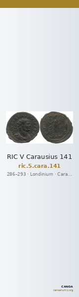 RIC V Carausius 141 — CANOA