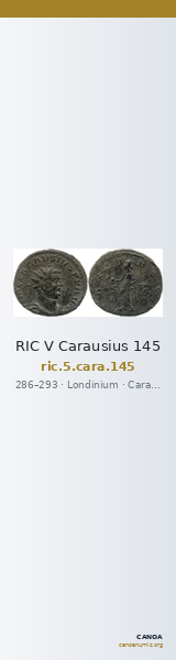 RIC V Carausius 145 — CANOA
