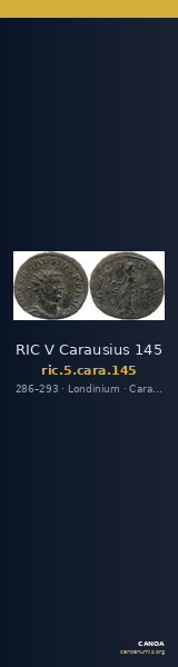 RIC V Carausius 145 — CANOA