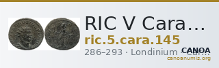 RIC V Carausius 145 — CANOA