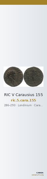 RIC V Carausius 155 — CANOA