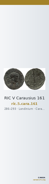 RIC V Carausius 161 — CANOA