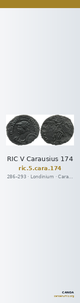 RIC V Carausius 174 — CANOA