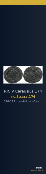 RIC V Carausius 174 — CANOA