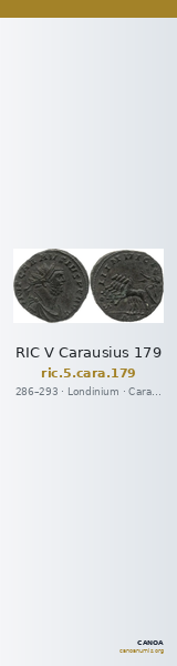 RIC V Carausius 179 — CANOA