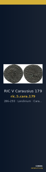 RIC V Carausius 179 — CANOA