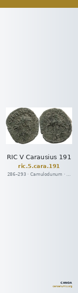 RIC V Carausius 191 — CANOA