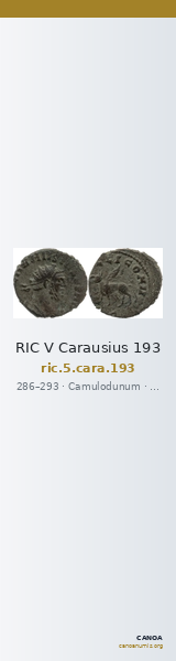 RIC V Carausius 193 — CANOA