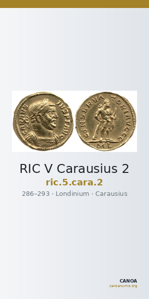 RIC V Carausius 2 — CANOA