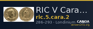 RIC V Carausius 2 — CANOA