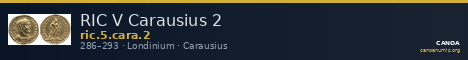RIC V Carausius 2 — CANOA