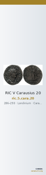 RIC V Carausius 20 — CANOA