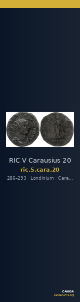 RIC V Carausius 20 — CANOA