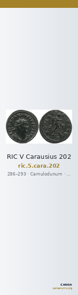 RIC V Carausius 202 — CANOA