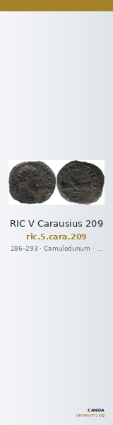 RIC V Carausius 209 — CANOA