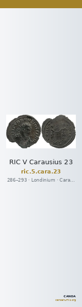 RIC V Carausius 23 — CANOA