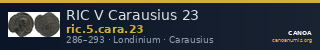 RIC V Carausius 23 — CANOA