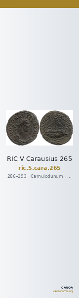 RIC V Carausius 265 — CANOA