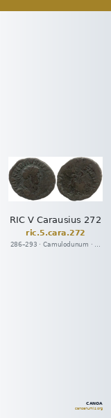RIC V Carausius 272 — CANOA