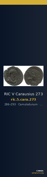 RIC V Carausius 273 — CANOA