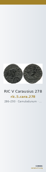 RIC V Carausius 278 — CANOA