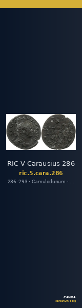 RIC V Carausius 286 — CANOA