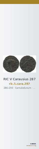 RIC V Carausius 287 — CANOA
