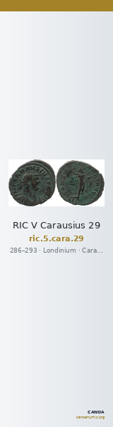 RIC V Carausius 29 — CANOA
