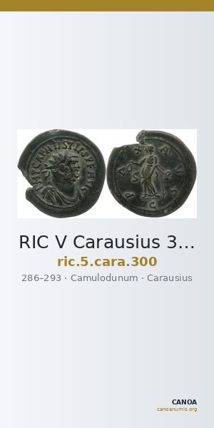 RIC V Carausius 300 — CANOA