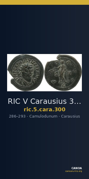 RIC V Carausius 300 — CANOA