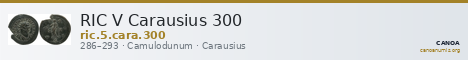 RIC V Carausius 300 — CANOA
