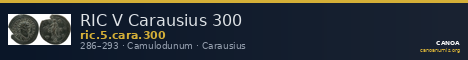 RIC V Carausius 300 — CANOA