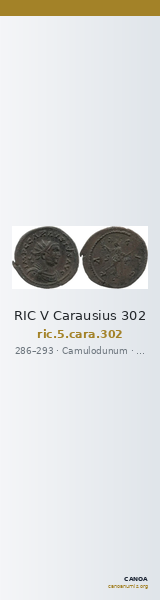 RIC V Carausius 302 — CANOA