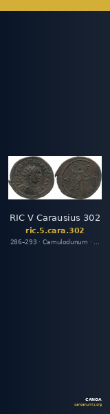 RIC V Carausius 302 — CANOA