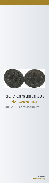 RIC V Carausius 303 — CANOA