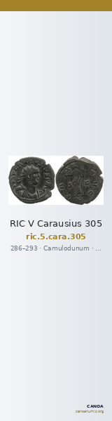 RIC V Carausius 305 — CANOA