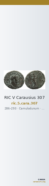 RIC V Carausius 307 — CANOA
