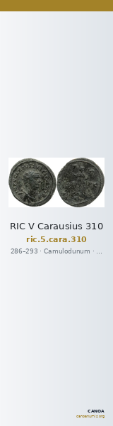 RIC V Carausius 310 — CANOA