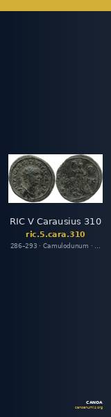 RIC V Carausius 310 — CANOA