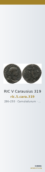 RIC V Carausius 319 — CANOA