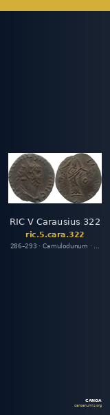 RIC V Carausius 322 — CANOA