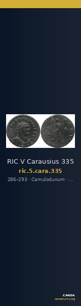 RIC V Carausius 335 — CANOA