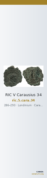 RIC V Carausius 34 — CANOA