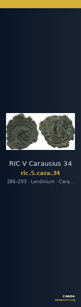 RIC V Carausius 34 — CANOA