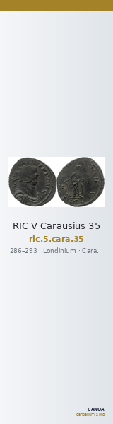 RIC V Carausius 35 — CANOA