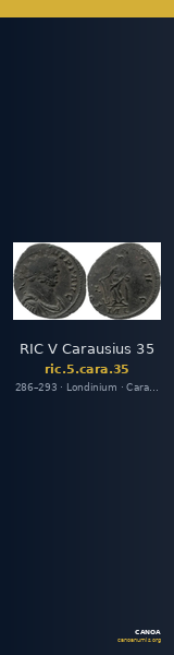 RIC V Carausius 35 — CANOA