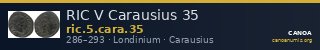 RIC V Carausius 35 — CANOA