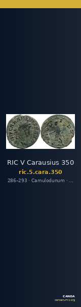RIC V Carausius 350 — CANOA